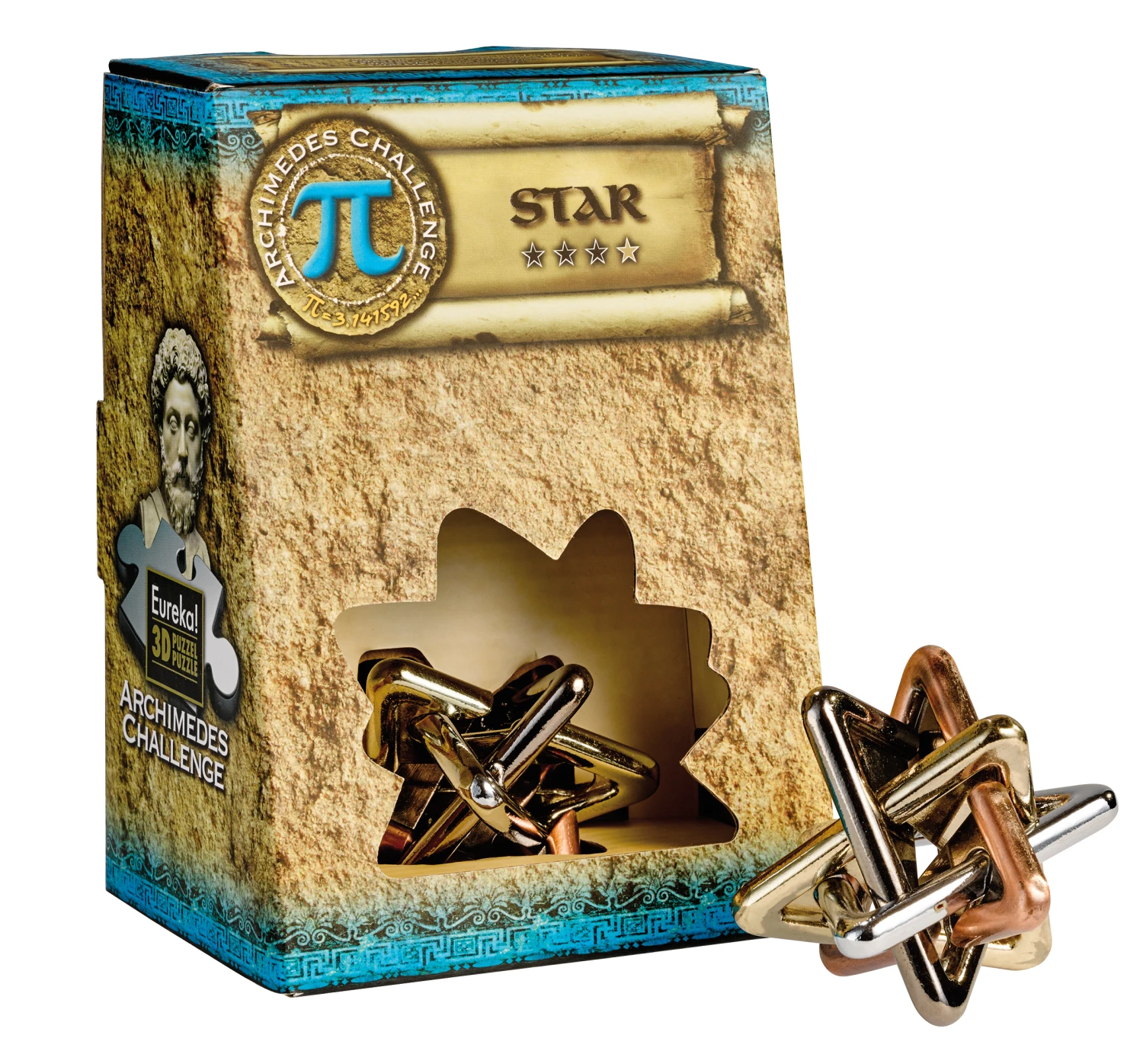 Eureka 3D Puzzle Metallpuzzle Archimedes` Star 473606