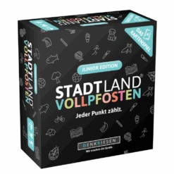 Stadt Land Vollpfosten Junior Edition Das Kartenspiel Ab 12 Jahren Reisespiel