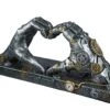 Gilde 37049 Steampunk Figur Hand Herzform 35cm Dekoration