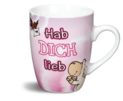 Nici 40829 Tasse Schaf Jolly Mäh Hab Dich Lieb Porzellan Kaffeetasse 310ml