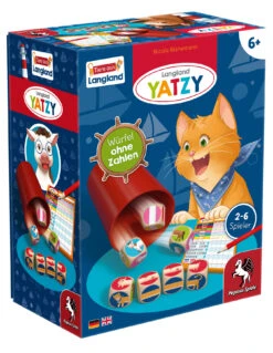 Langland Yatzy Würfel Ohne Zahlen Würfelspiel Tiermotive Ab 6 Jahren Pegasus