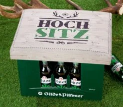 Gilde Bierkasten Sitzkissen "Hochsitz" Ca. 44x34cm Sitzpolster 42978