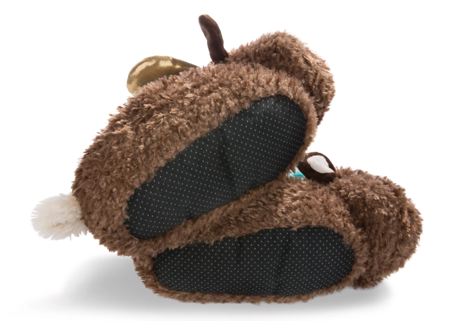 Nici 44130 Hausschuhe Rentier Reny Heart Firgürlich Plüsch Gr 34-37 (M) – Bild 3