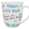 Gilde 44519 Jumbo-Tasse "Zeit Für Dich" Ca 400ml Porzellan