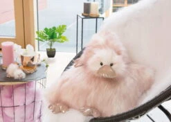 Nici 46633 Kissen Lifestyle Duck Ente Emmalina Altrosa 40x40cm Plüsch