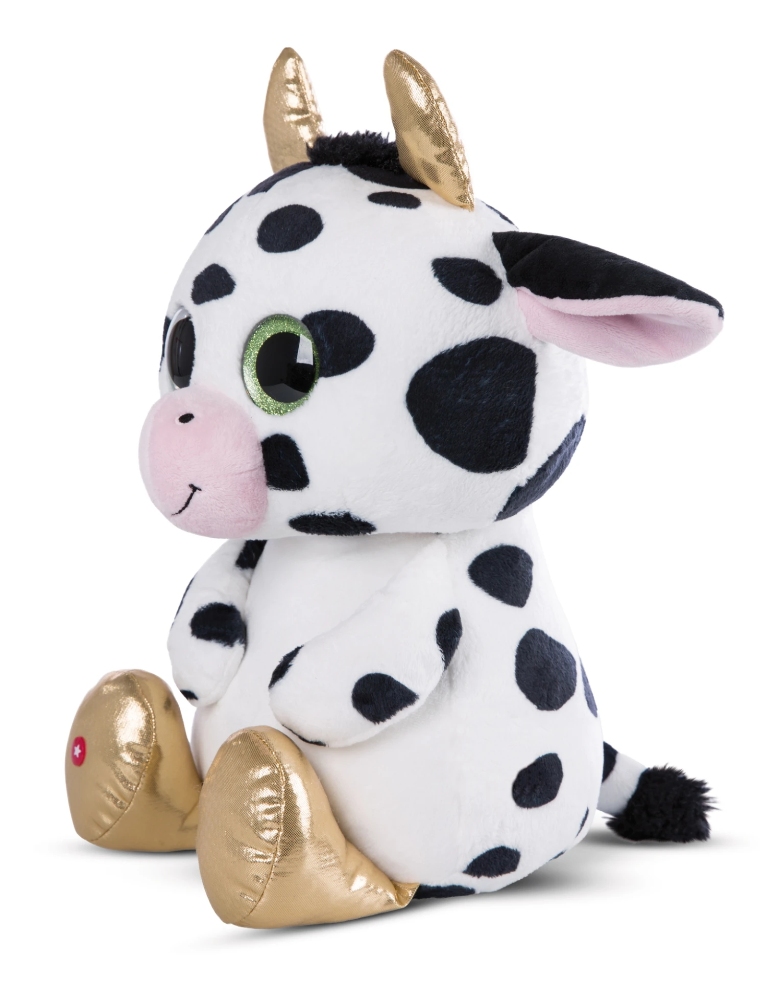 Nici 47828 Glubschis Farm Kuh Moolon 45cm Plüsch Kuscheltier Schlenker GREEN – Bild 2