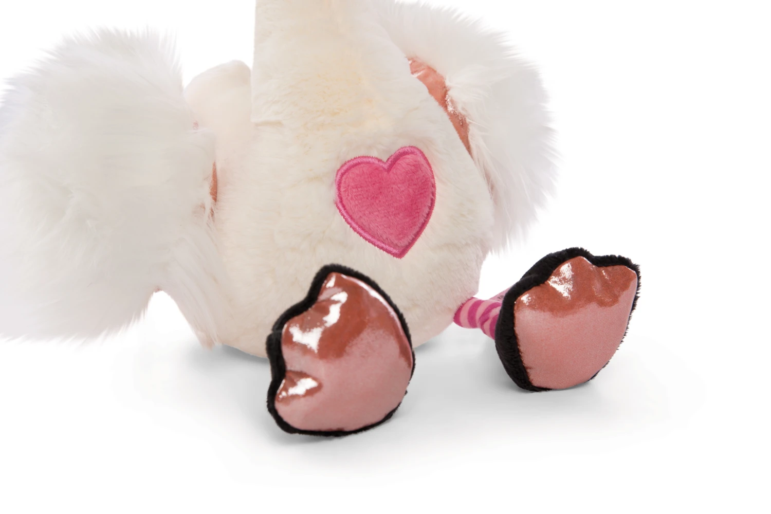 Nici 48268 + 48269 SET Zwei Schwäne 35cm Plüsch Kuscheltier Love Classics GREEN – Bild 13