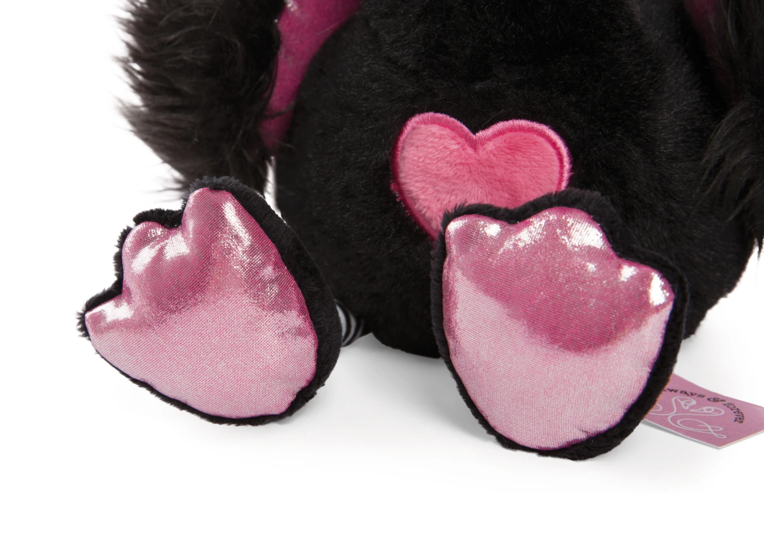 Nici 48270 + 48271 SET Zwei Schwäne 50cm Plüsch Kuscheltier Love Classics GREEN – Bild 4