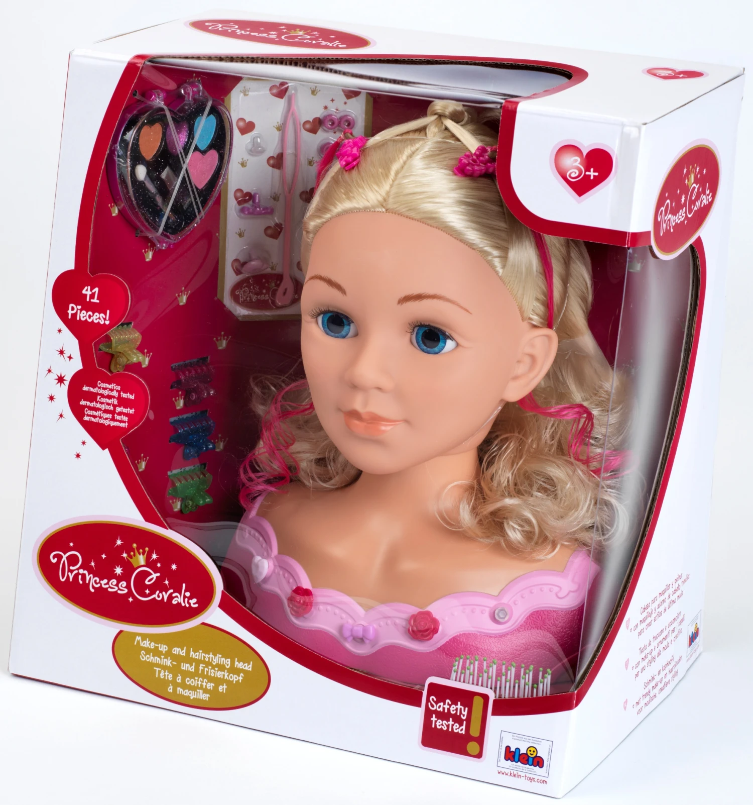 Theo Klein Princess Coralie Schmink- Und Frisierkopf Emma 41-teilig 5392