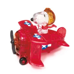 HCM Kinzel Crystal Puzzle 3D - Snoopy Flying Ace 40 Teile Ca. 10cm 59151