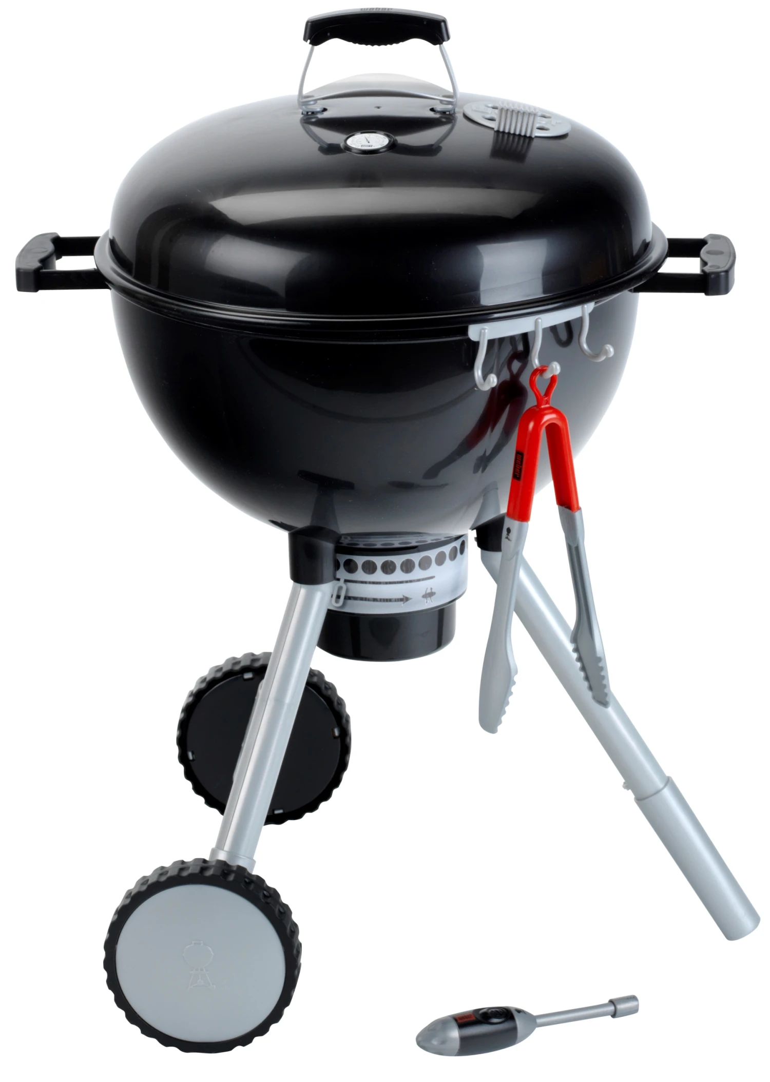 Theo Klein Weber Mini Holzkohle Kugelgrill Mit Kindgerechten Funktionen Inkl. Zubehör 9466 – Bild 3