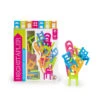 Trendhaus 955494 Hochstapler Geschicklichkeits-Spiel 18-teilig Bunte Stühle