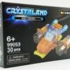 Johntoy N-Brix Crystaland Mini Series Bausteine - 99053 Düsenflieger (30 Teile)