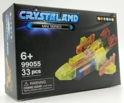 Johntoy N-Brix Crystaland Mini Series Bausteine - 99055 Flugzeug Jet (33 Teile)