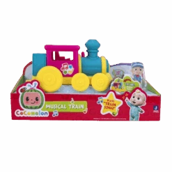JAZWARES CoComelon Spielset Eisenbahn Mitsing-Zug Mit Sound Und 1 Figur Ca. 7cm CMW0144