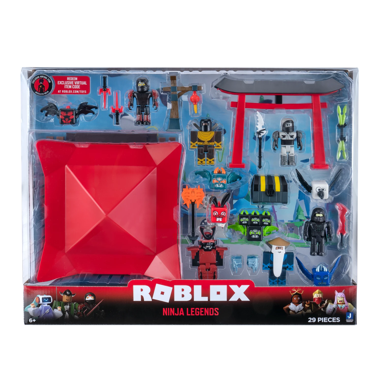 JAZWARES Roblox Mix & Match - Ninja Legends Mit 29 Teilen ROB0497 – Bild 2