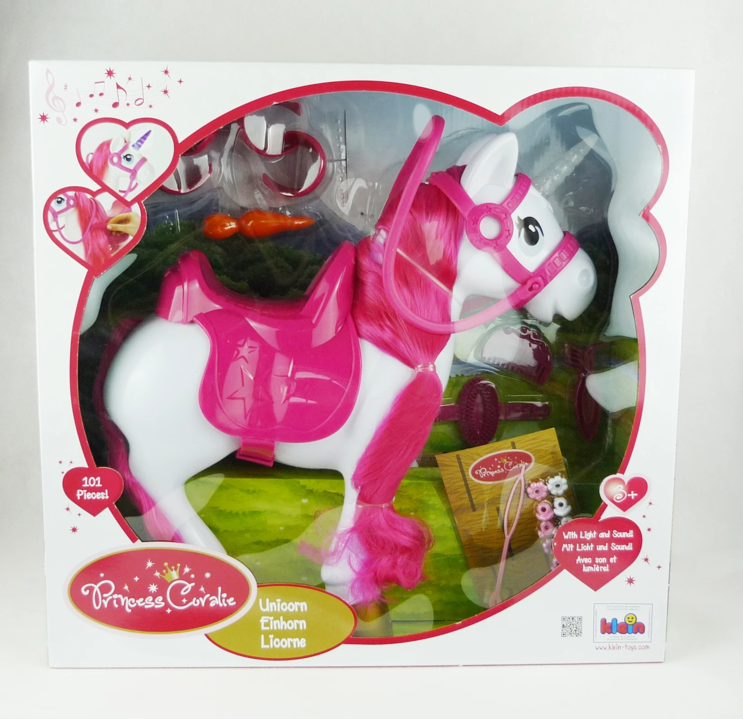 Klein Einhorn Prinzessin Princess Coralie Mit Licht Und Sound 101+ Teile Spielset
