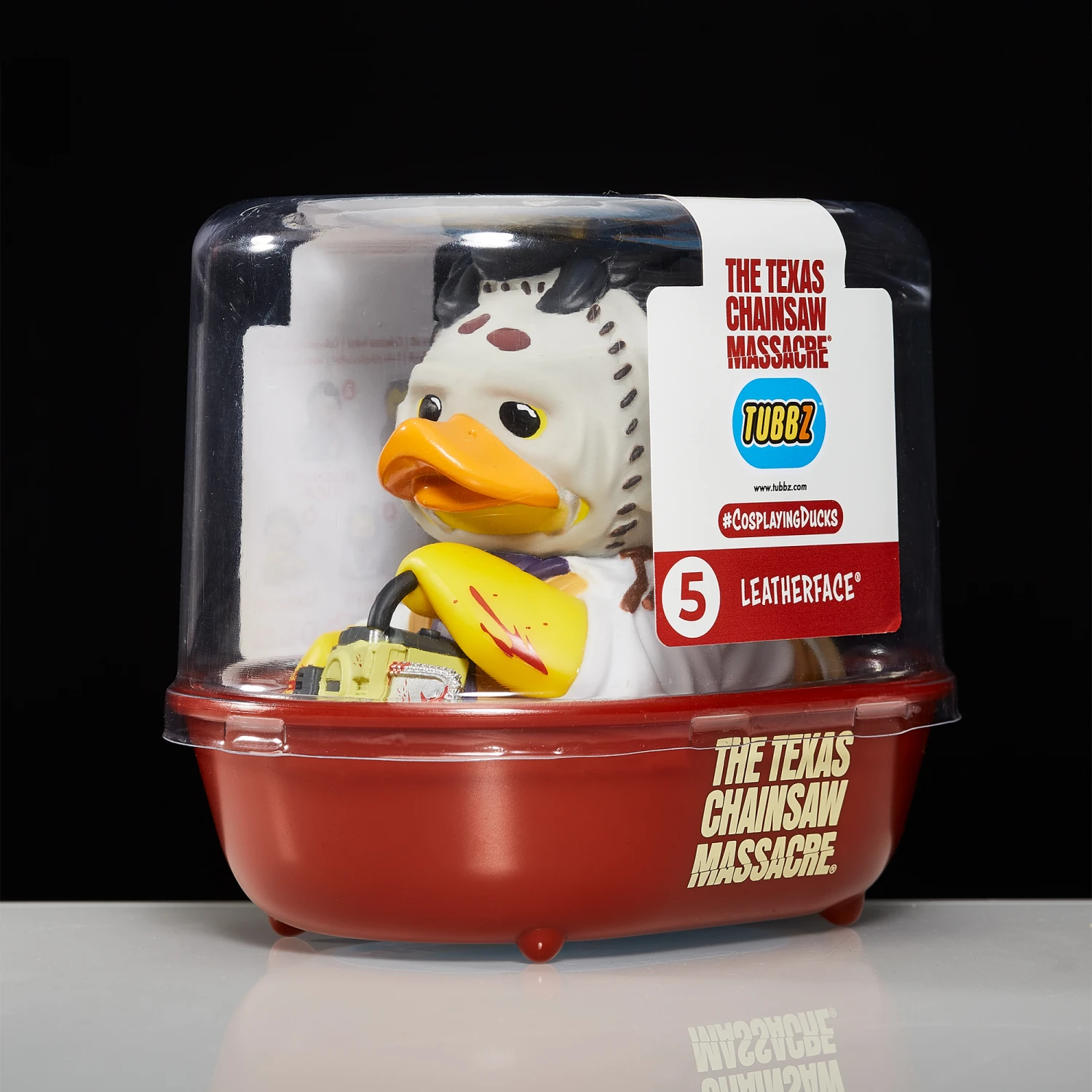 Badeente Numskull TUBBZ - Texas Chainsaw Massacre Leatherface (Limited Edition) – Bild 2