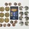 Legendary Metal Coin Set Drow - Metall Münzen Drow (24 Stück)