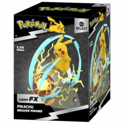 Jazwares PKW2370 Pokémon Select Light FX Collector Deluxe Statue - Pikachu