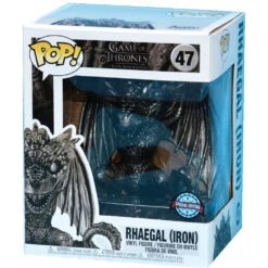 Funko POP! 47 Game Of Thrones Rhaegal (Iron) Special Edition Vinylfigur 9cm +Box