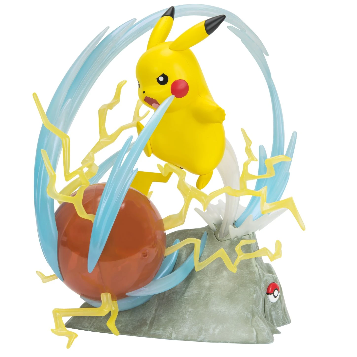 Jazwares PKW2370 Pokémon Select Light FX Collector Deluxe Statue - Pikachu – Bild 2