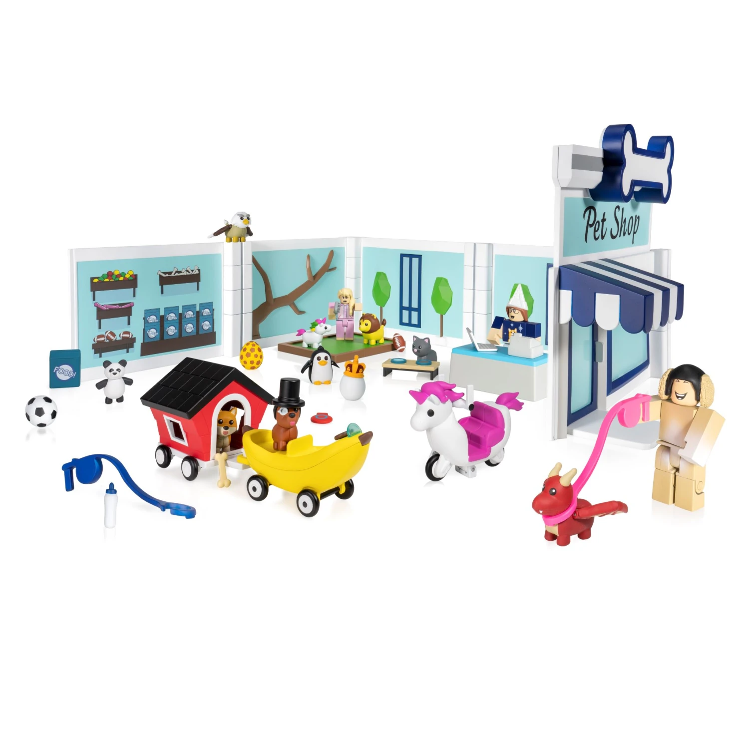 JAZWARES Roblox Mix & Match - Pet Shop Tierhandlung Mit 40 Teilen ROG0177 – Bild 2