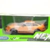 Welly NEX Porsche 997 / 911 GTR3 RS Orange 1:24 Diecast Metal 1:24 Sammelmodell
