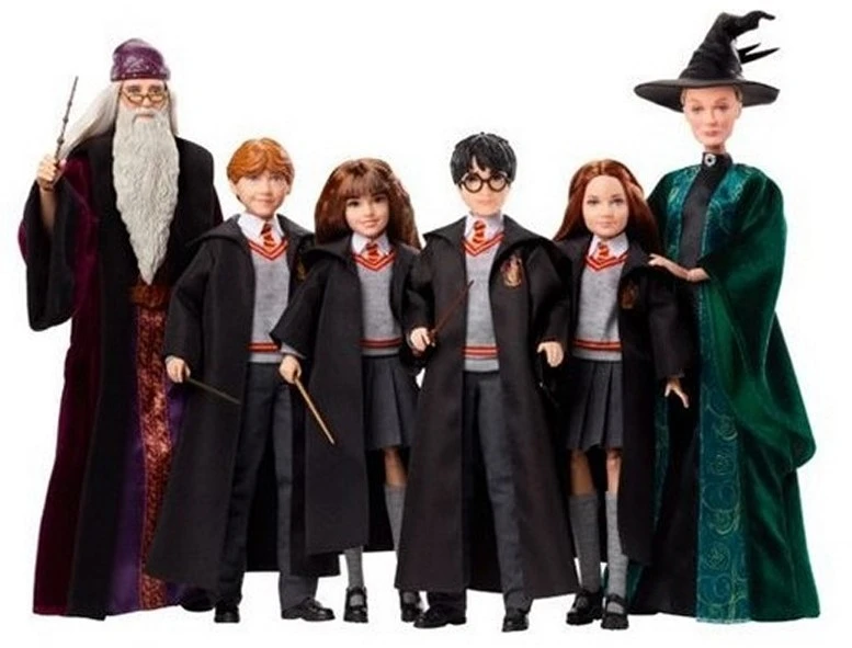 MATTEL Harry Potter Figurenset 5 Figuren Je 25-30 Cm Hoch In XL Verpackung – Bild 2