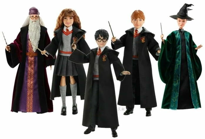 MATTEL Harry Potter Figurenset 5 Figuren Je 25-30 Cm Hoch In XL Verpackung – Bild 3